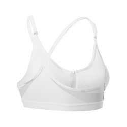 Women's bra Nike Indy Bra V-Neck W - white/grey fog/particle grey