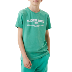 Boys' t-shirt Bj_rn Borg Sthlm T-Shirt - winter green