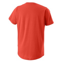 Boys' t-shirt Wilson Bela Tech Tee B - fiesta
