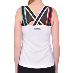 Women's top Lacoste Women's Top - white/blue marine