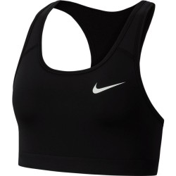Women's bra Nike Dri-Fit Swoosh Band Bra Non Pad - black/black/white
