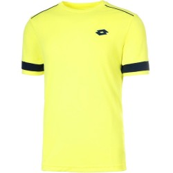 Men's T-shirt Lotto Superrapida V Tee - acid yellow