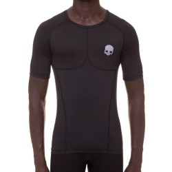 Men’s compression clothing Hydrogen Second Skin Mesh T-Shirt - black/grey