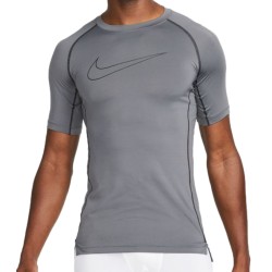 Men’s compression clothing Nike Pro Dri-Fit Tight Top SS M - iron grey/black/black