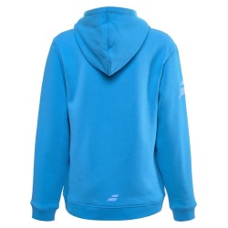 Boys' jumper Babolat Exercise Hood Sweat Jr - blue aster