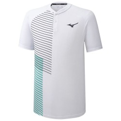 Men's Polo T-shirt Mizuno Shadow Polo - white