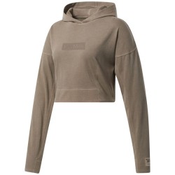 Women's jumper Reebok Les Mills Natural Dye Lightweight Hoodie W - boulder grey