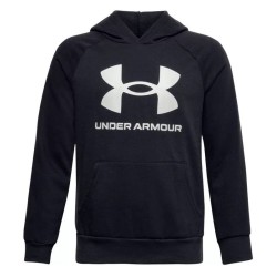 Boys' jumper Under Armour Rival Fleece Hoodie - black/onyx white