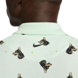 Men's Polo T-shirt Nike Print Slim Polo - mint foam