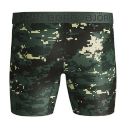 Men's Boxers Bj_rn Borg Shorts Per BB Digital Woodland 1P - duck green