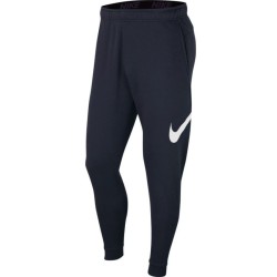 Men's trousers Nike Dry Pant Taper FA Swoosh - obsidian/white