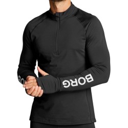 Men's Jumper Bj_rn Borg Borg Midlayer Half Zip M - black beauty