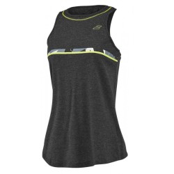 Women's top Babolat Aero Cotton Tank Woman - black heather