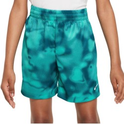 Boys' shorts Nike Dri-Fit Multi+ Printed Training Shorts - geode teal/white