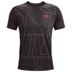 Men's T-shirt Under Armour Men's UA Breeze 2.0 Trail T-Shirt - jet gray/stone