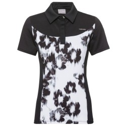 Women's polo T-shirt Head Performance Polo Shirt W - black/white