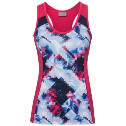 Women's top Head Ava Tank Top W - royal blue/magenta