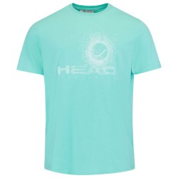 Boys' t-shirt Head Vision T-Shirt - turquoise