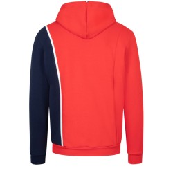 Men's Jumper Le Coq Sportif Saison 1 Hoody No.1 M - tech red/bleu nuit