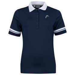 Women's polo T-shirt Head Performance Polo II Shirt W - dark blue