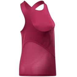 Women's top Reebok Workout Run Speedwick W - punch berry