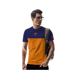 Men's T-shirt Pacific Break - navy/orange