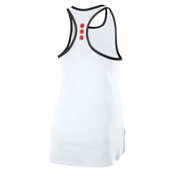 Women's top Wilson New York City Calligra Tech Tank W - white