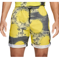 Men's shorts Nike Dri-FIT Heritage Print Tennis Shorts - opti yellow