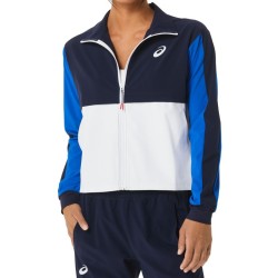 Women's jumper Asics Match Jacket - midnight/tuna blue
