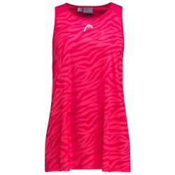 Women's top Head Agility Tank Top W - magenta/print vision