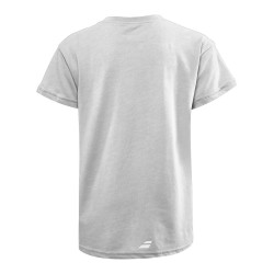Boys' t-shirt Babolat Exercise Tee Boy - high rise heather