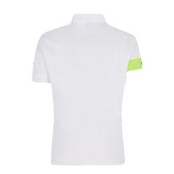 Men's Polo T-shirt EA7 Man Jersey Polo Shirt - white