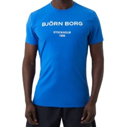 Men's T-shirt Bj_rn Borg Print T-Shirt - naturical blue