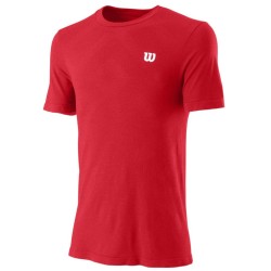 Men's T-shirt Wilson Surge Seamless Crew M - wilson red