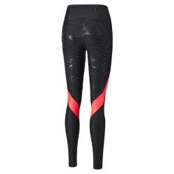 Women's leggings Puma Ultraform High Waist Full Length Printed Running Tights - puma black/sunset