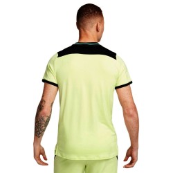Men's T-shirt Nike Court Dri-Fit Advantage Top - light lemon twist/black/bicoastal/black