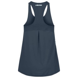 Girls' T-shirt Head Agility Tank Top - navy/print perf