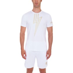 Men's T-shirt Hydrogen Flash Tech T-Shirt - white/gold