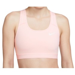 Women's bra Nike Dri-Fit Swoosh Band Bra Non Pad - atmosphere/atmosphere/white
