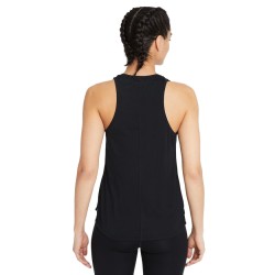 Women's top Nike Dri-Fit One Tank W - black/white
