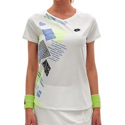 Women's T-shirt Lotto Tech I D5 Tee - bright white