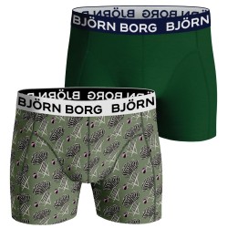 Boys' boxers Bj_rn Borg Core Boxer 2P - green/print