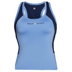 Women's top Black Crown Santander - sky blue