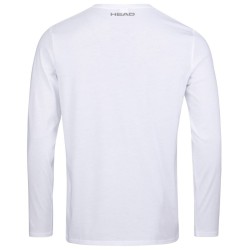 Men's long sleeve T-shirt Head Club 21 Cliff LS M - white