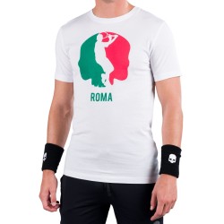 Men's T-shirt Hydrogen City Cotton Tee Man - white/rome