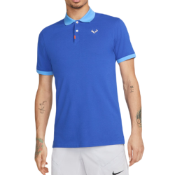 Men's Polo T-shirt Nike Rafa Slim Polo - game royal/university blue/white