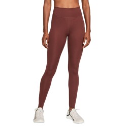 Women's leggings Nike One Luxe Tight - bronze eclipse/clear