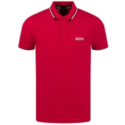 Men's Polo T-shirt BOSS Paddy Pro Polo - medium pink