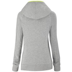 Women's jumper Babolat Hood Jacket W - high rise heather