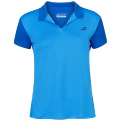 Women's polo T-shirt Babolat Play Polo Women - blue aster